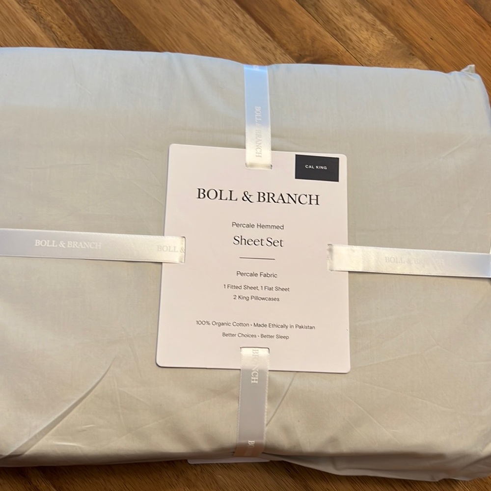 Boll&Branch sheet set